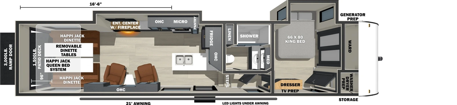 3217GX Floorplan Image